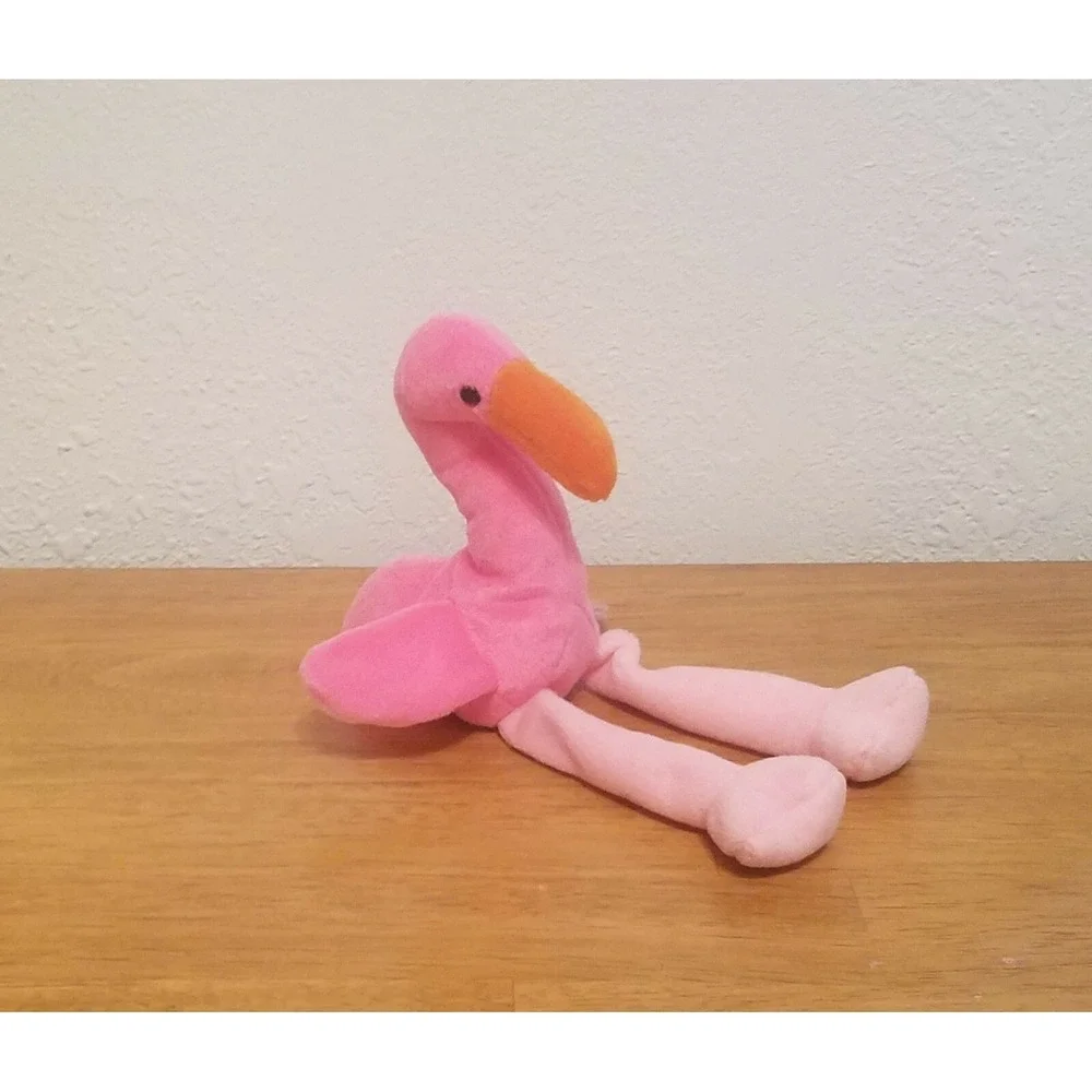Ty Beanie Babies - Pinky the Flamingo style 4072 (1995)